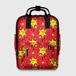 Рюкзак женский Звездная каракуля, цвет: 3D-принт