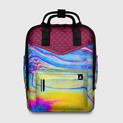 Рюкзак женский Разводы мыльного пузырька, цвет: 3D-принт