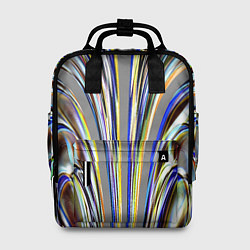 Женский рюкзак Струйчатый перламутровый узор