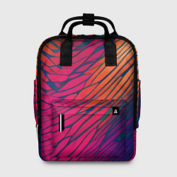 Рюкзак женский Буйство красок акварелика, цвет: 3D-принт