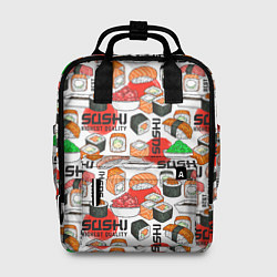 Рюкзак женский Best sushi, цвет: 3D-принт