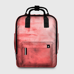 Рюкзак женский Красный гранж, цвет: 3D-принт