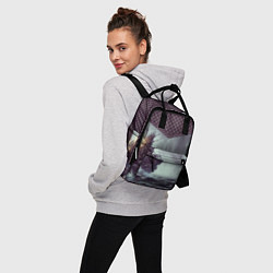 Рюкзак женский Льдистый стимпанк, цвет: 3D-принт — фото 2