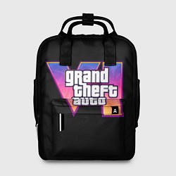 Рюкзак женский Grand Theft Auto 6, цвет: 3D-принт