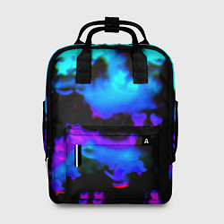 Рюкзак женский Marshmello neon space, цвет: 3D-принт