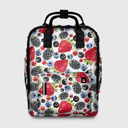 Рюкзак женский Различные ягоды, цвет: 3D-принт
