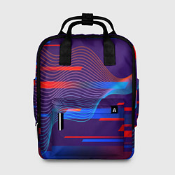 Рюкзак женский Abstraction colored, цвет: 3D-принт