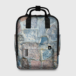 Рюкзак женский Каменный фон, цвет: 3D-принт