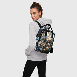 Рюкзак женский Текстура с осколками, цвет: 3D-принт — фото 2