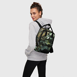 Рюкзак женский Реалистичный охотничий камуфляж, цвет: 3D-принт — фото 2