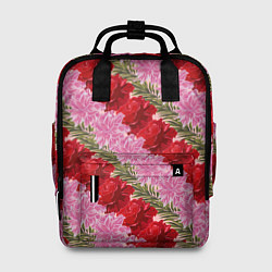 Женский рюкзак Фон с лилиями и розами