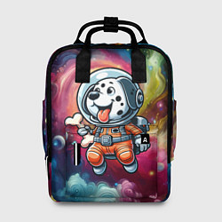 Рюкзак женский Funny dalmatian puppy - ai art, цвет: 3D-принт