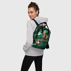 Рюкзак женский Зоро Ророноа с катаной из Ван писа, цвет: 3D-принт — фото 2