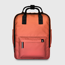 Женский рюкзак Градиент оранжево-розовый