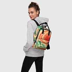 Рюкзак женский Тай-дай паттерн, цвет: 3D-принт — фото 2