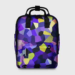 Женский рюкзак Мозаика фиолетовая
