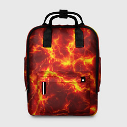 Рюкзак женский Текстура огня, цвет: 3D-принт