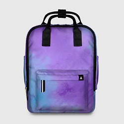 Женский рюкзак Фиолетовый космический туман