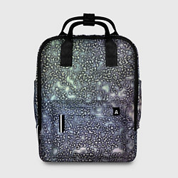 Женский рюкзак Абстрактный серо-фиолетовый