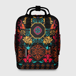 Рюкзак женский Цветной орнамент, цвет: 3D-принт