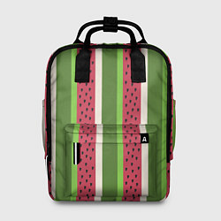 Рюкзак женский Арбузный паттерн, цвет: 3D-принт