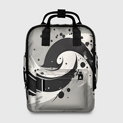 Женский рюкзак Инь-янь абстракция - нейроарт