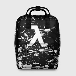 Женский рюкзак Half life краски белые игра