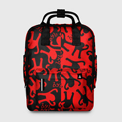 Рюкзак женский ЪУЪ съука mem pattern, цвет: 3D-принт