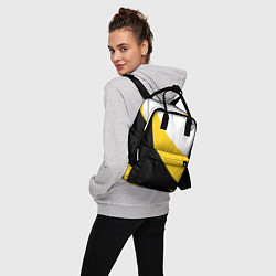 Рюкзак женский Мы русские с нами Бог малая черная хризма Николай, цвет: 3D-принт — фото 2