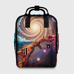 Рюкзак женский Энергия космоса, цвет: 3D-принт