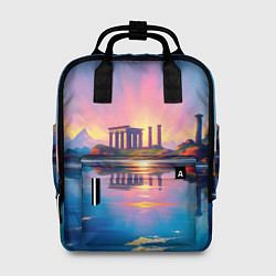 Женский рюкзак Античный островок