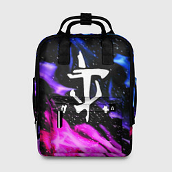 Женский рюкзак Doom flame neon