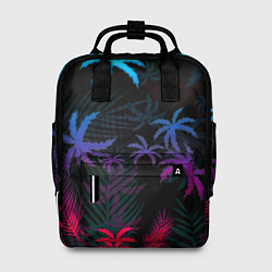 Рюкзак женский Тропики градиент, цвет: 3D-принт