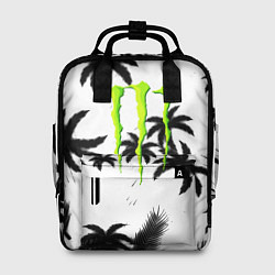 Женский рюкзак Monster energy пальмы