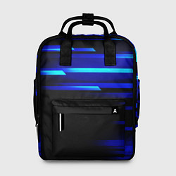 Женский рюкзак Color blue black