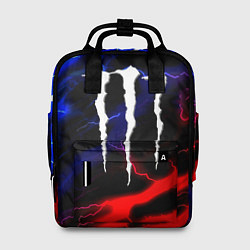 Женский рюкзак Monster energy молнии неон