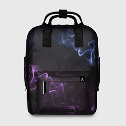 Рюкзак женский Color black blue pink, цвет: 3D-принт