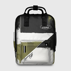 Рюкзак женский Ford эмблема, цвет: 3D-принт