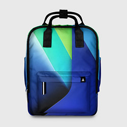 Женский рюкзак Color blue green