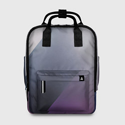 Рюкзак женский Color grey with stripes, цвет: 3D-принт