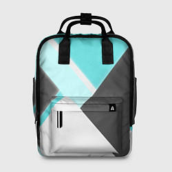 Женский рюкзак Color black blue