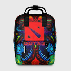 Рюкзак женский Dota2 monster, цвет: 3D-принт