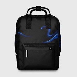 Рюкзак женский Color blue abstraction, цвет: 3D-принт