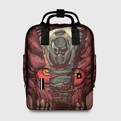 Рюкзак женский Палач рока разрывает демона, цвет: 3D-принт