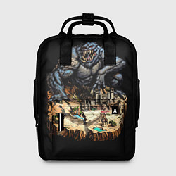 Рюкзак женский Древнее чудовище цитадели - Герои Меча и Магии 3, цвет: 3D-принт