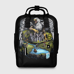 Рюкзак женский Королевский грифон замка - Герои Меча и Магии 3, цвет: 3D-принт