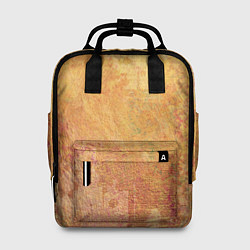 Рюкзак женский Абстракция - red and yellow spots, цвет: 3D-принт