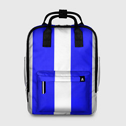 Женский рюкзак Color white blue line