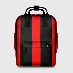 Женский рюкзак Color black red lines