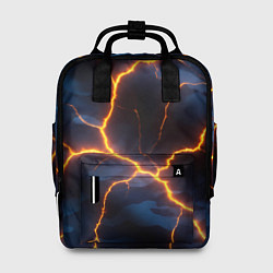 Женский рюкзак Молния на камуфляжной текстуре